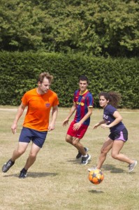 Football on the Paddock