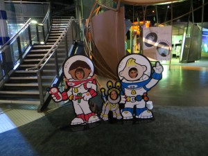 Fun at the space centre!