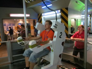 Simulation fun at the National Space Centre