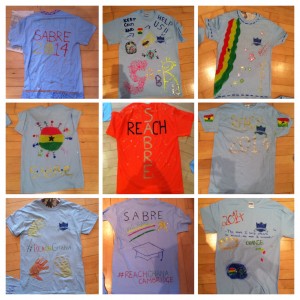 Sabre t-shirt printing
