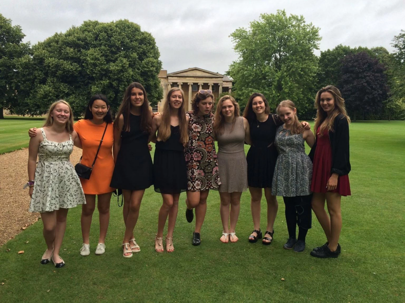 Students in Downing